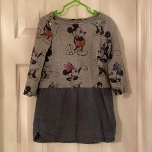 👗3/$25 - 4T Gap Disney tunic dress